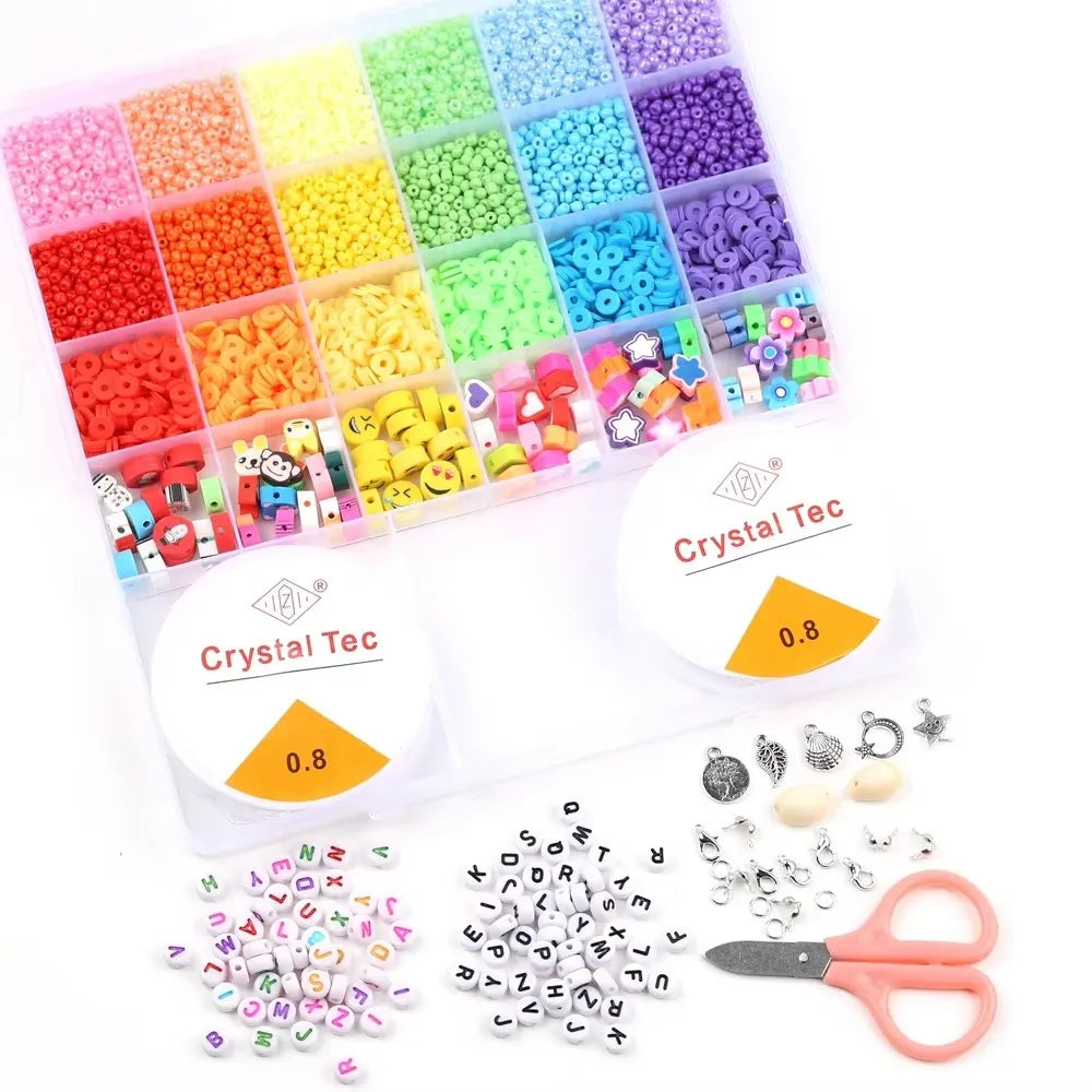 Modern Design Multicolor DIY Jewelry Beads