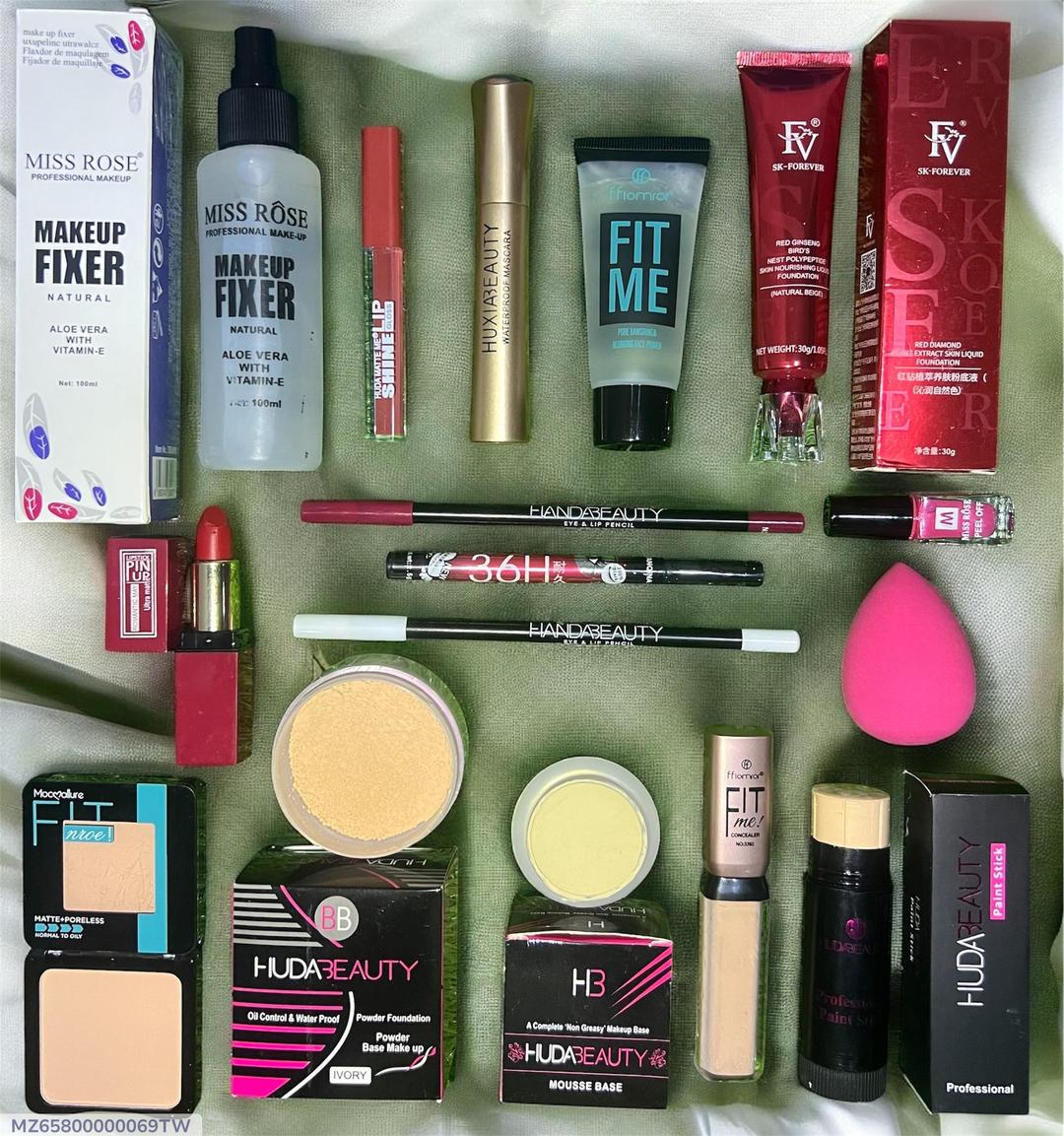 16 in 1 Makeup Set For Pakistani Womans Long-Lasting & Travel Friendly
