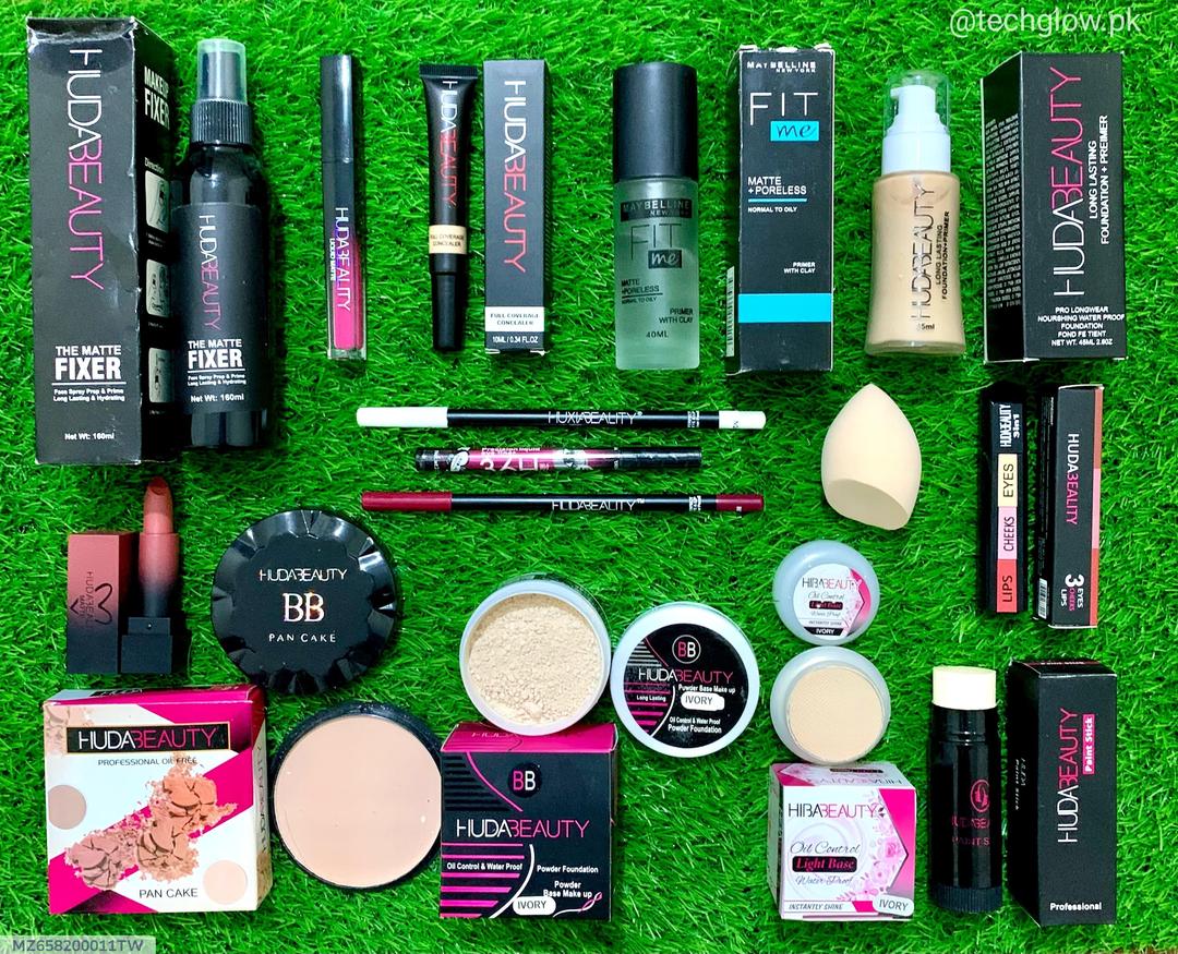 15 In 1 Makeup Set For Pakistani Womans Smuged Proof & Long Lasting