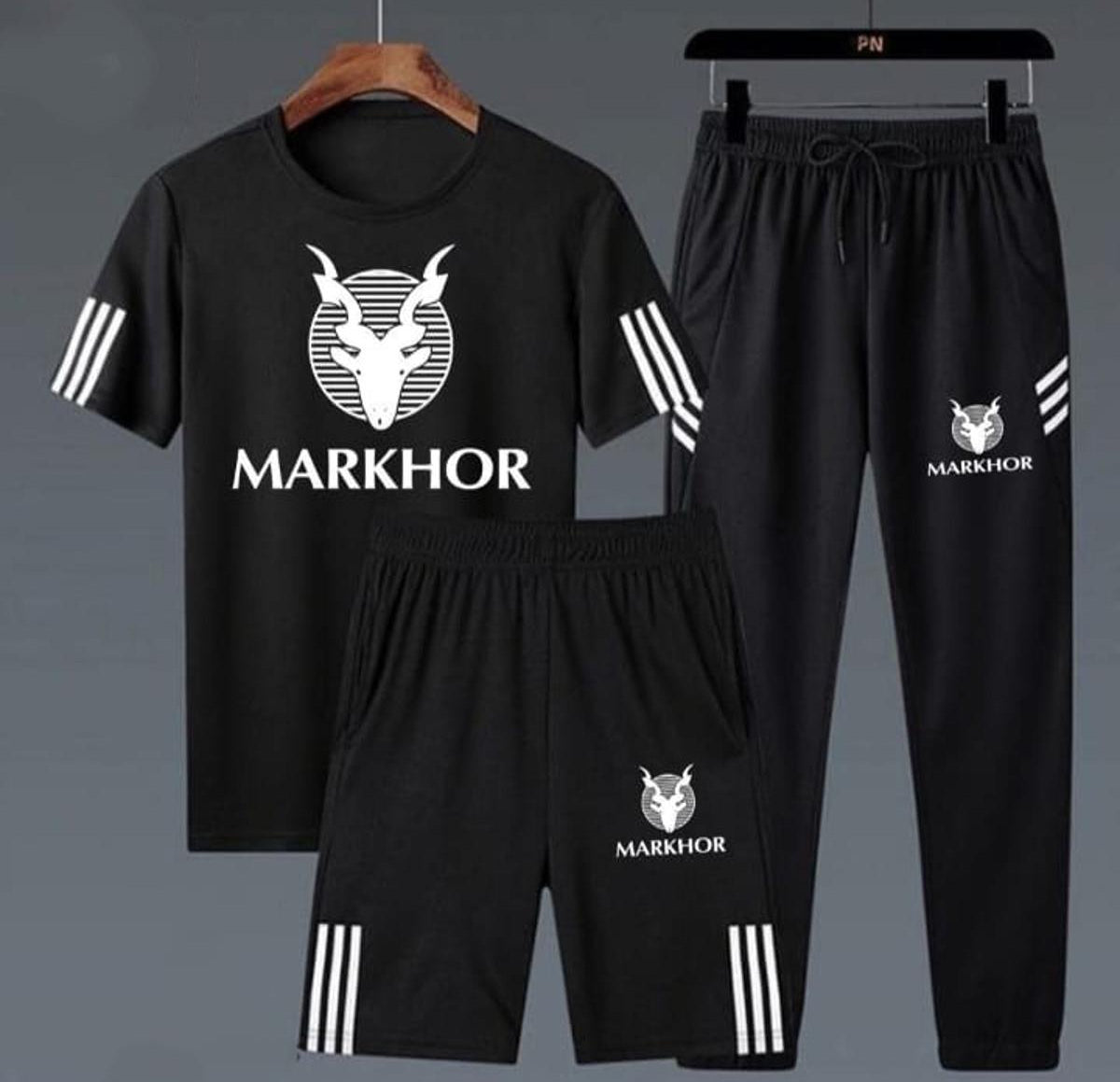Pack of 3 Markhor Printed Tracksuit For Men