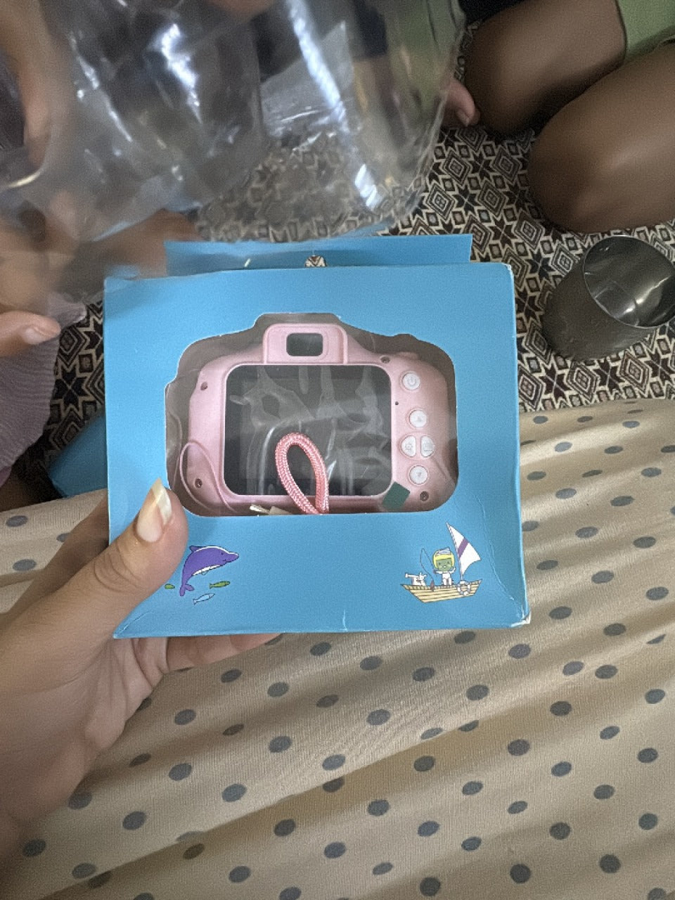 Digital Kids Camera With Fun Photo Modes, HD Lens, Rechargeable Battery And Durable Child-Friendly Design For Photography (Random Colour)