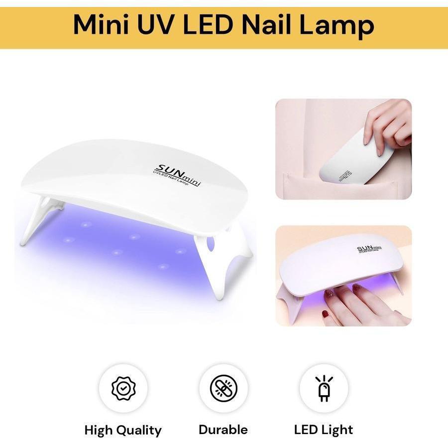 Mini Uv Led Nail Lamp For Gel Polish Currying