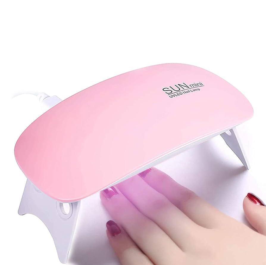 Mini Uv Led Nail Lamp For Gel Polish Currying
