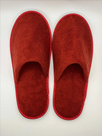 Coral Fleece Slippers designed for both home and hotel use.