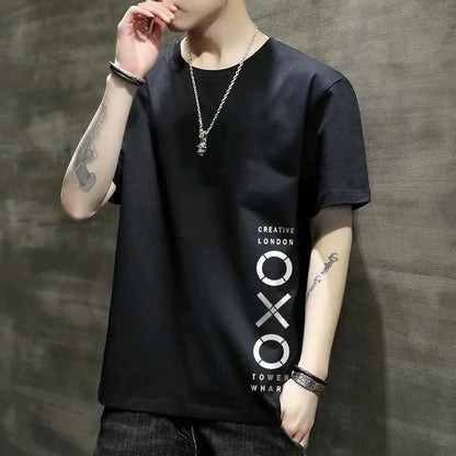 Men’s Graphic Urban-Style Summer T-Shirt