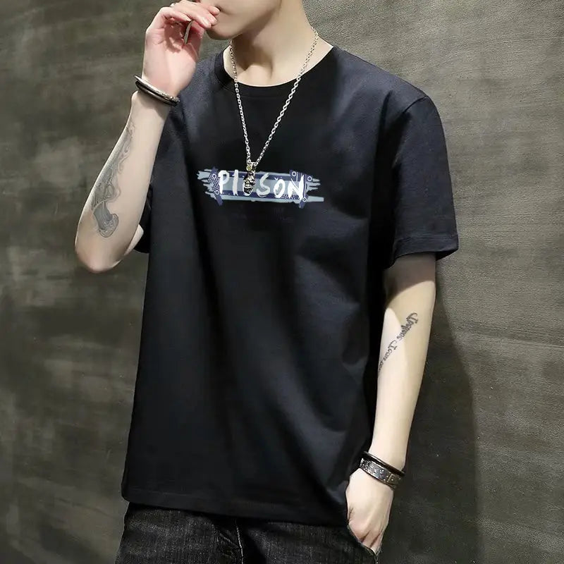 Men’s Graphic Urban-Style Summer T-Shirt