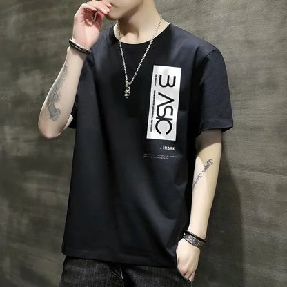 Men’s Graphic Urban-Style Summer T-Shirt