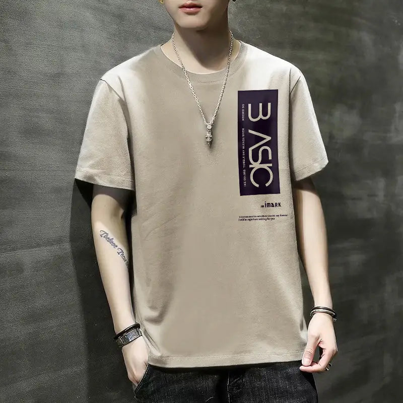Men’s Graphic Urban-Style Summer T-Shirt