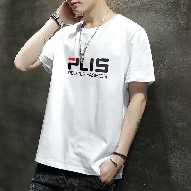 Men’s Graphic Urban-Style Summer T-Shirt