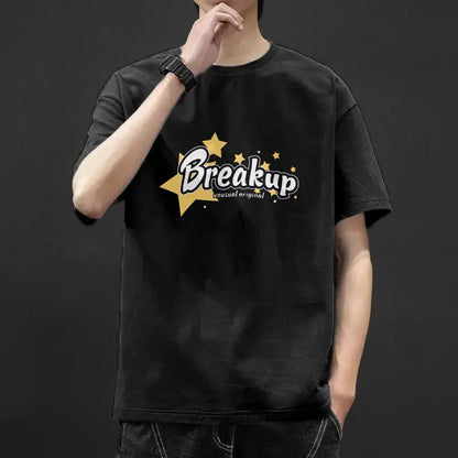 Men’s Graphic Ice-Silk Summer T-Shirt
