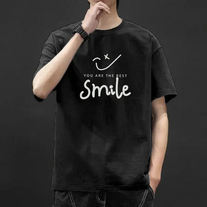 Men’s Graphic Ice-Silk Summer T-Shirt