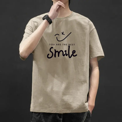 Men’s Graphic Ice-Silk Summer T-Shirt