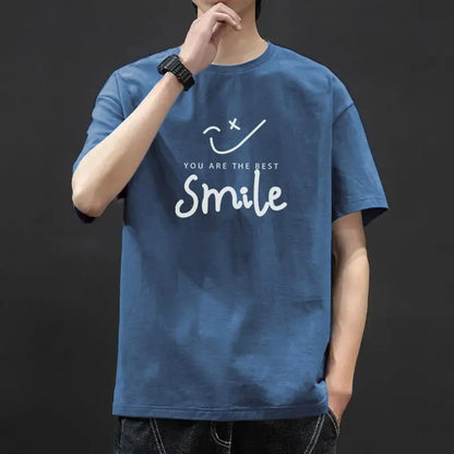 Men’s Graphic Ice-Silk Summer T-Shirt