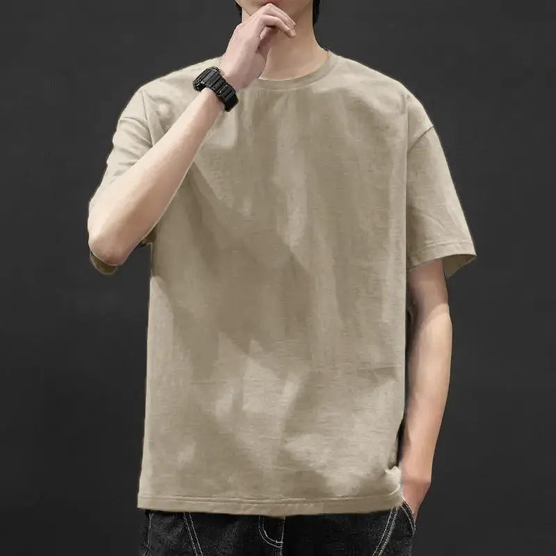 Men’s Graphic Ice-Silk Summer T-Shirt