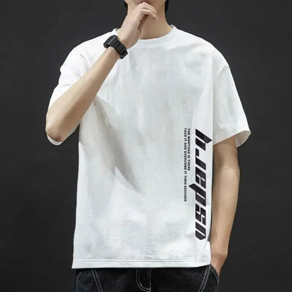 Men’s Graphic Ice-Silk Summer T-Shirt