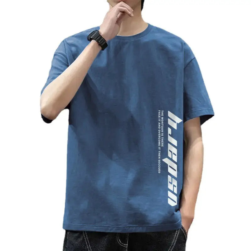 Men’s Graphic Ice-Silk Summer T-Shirt