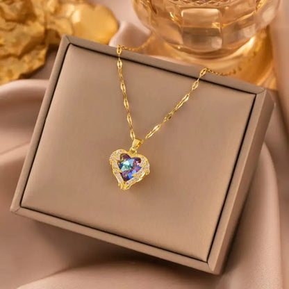 Titanium Steel Woman's Necklace 52 Different Gold Chain