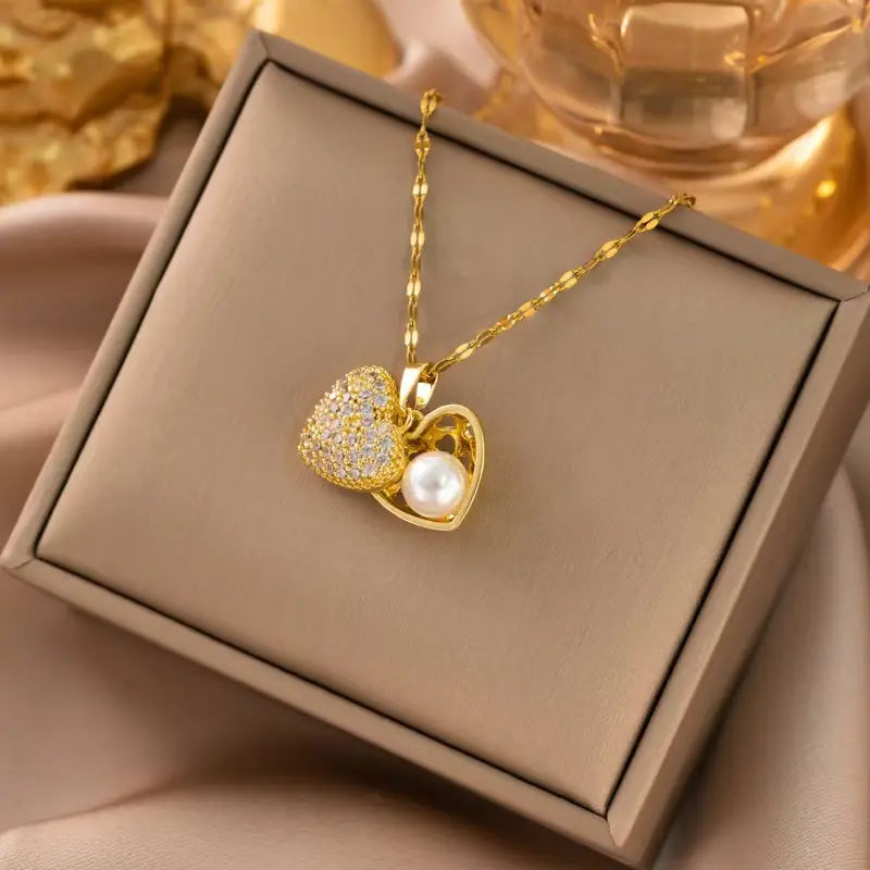 Titanium Steel Woman's Necklace 52 Different Gold Chain