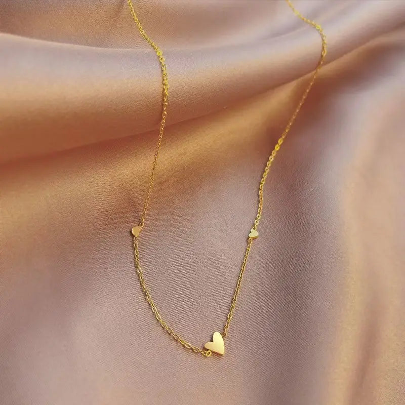 Titanium Steel Woman's Necklace 52 Different Gold Chain