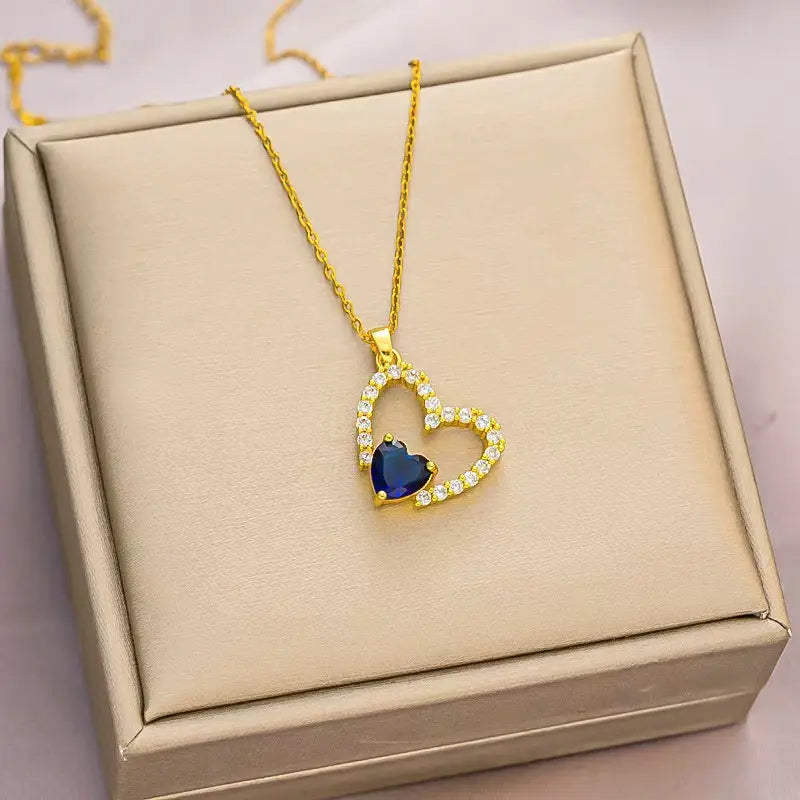 Titanium Steel Woman's Necklace 52 Different Gold Chain