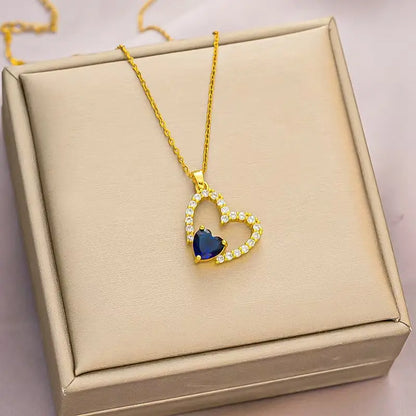 Titanium Steel Woman's Necklace 52 Different Gold Chain