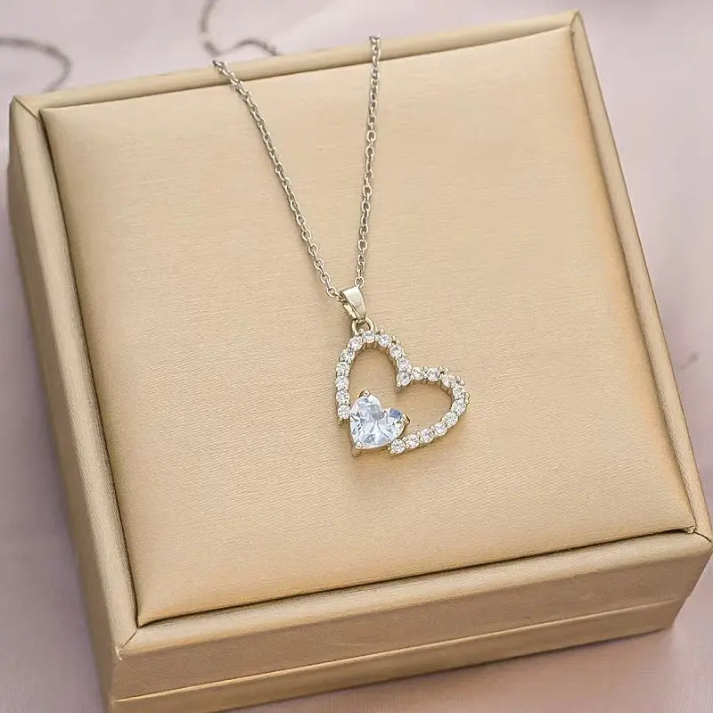 Titanium Steel Woman's Necklace 52 Different Gold Chain