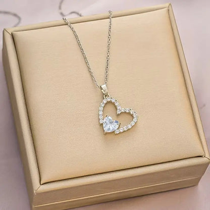 Titanium Steel Woman's Necklace 52 Different Gold Chain
