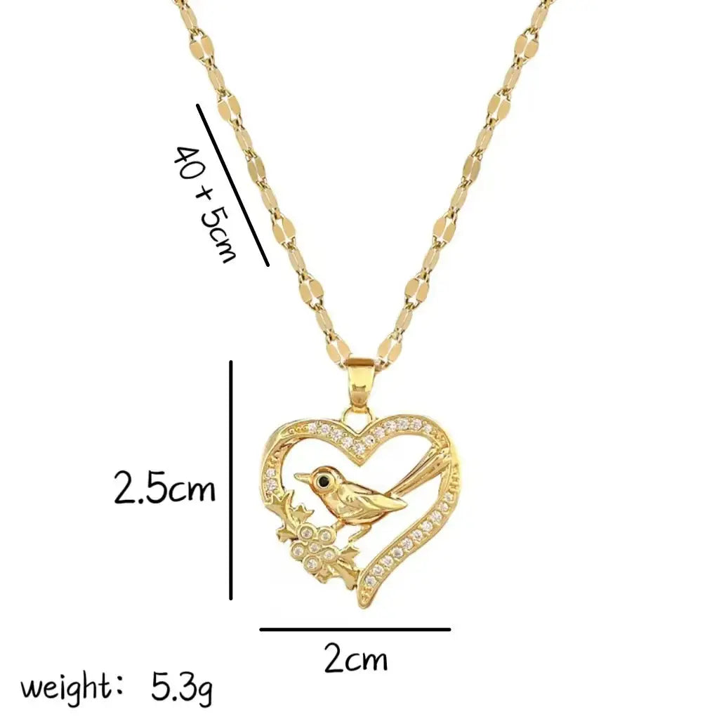 Titanium Steel Woman's Necklace 52 Different Gold Chain