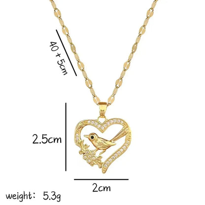 Titanium Steel Woman's Necklace 52 Different Gold Chain