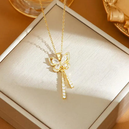 Titanium Steel Woman's Necklace 52 Different Gold Chain