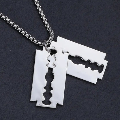 Hip Hop Necklace For Men's & Woman's Street Wear Pentend Chain