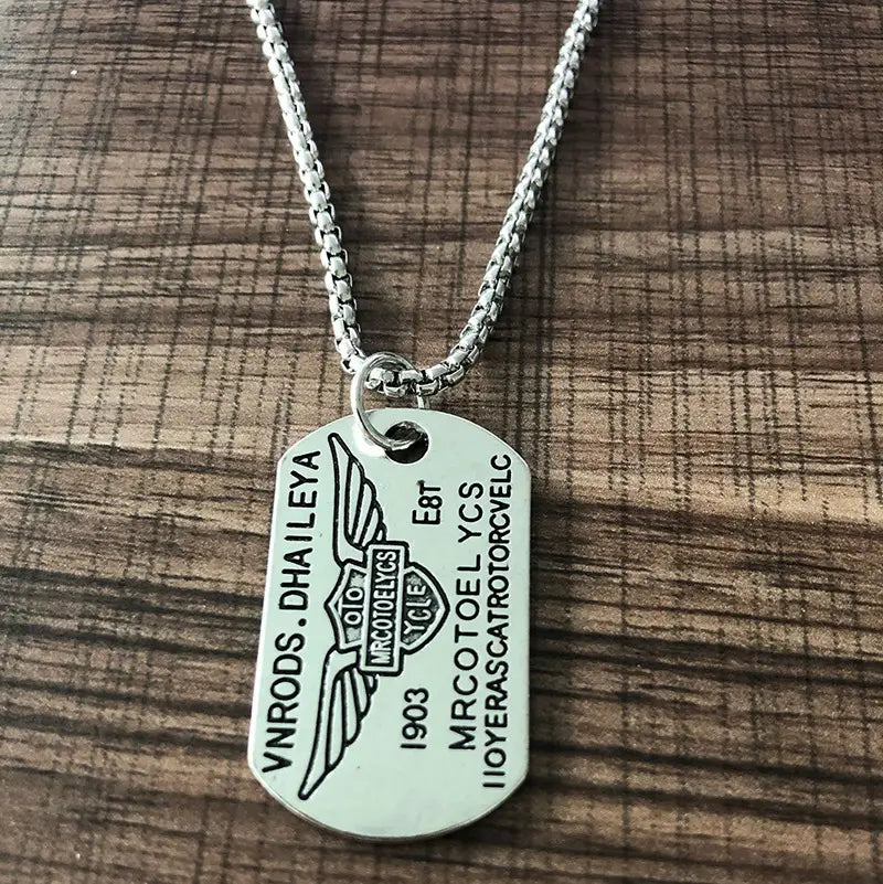 Hip Hop Necklace For Men's & Woman's Street Wear Pentend Chain