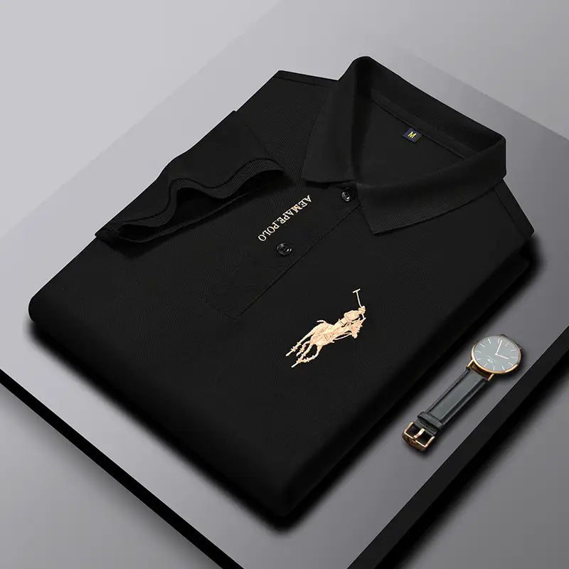 Men’s Premium Polo Shirt with Embroidered Logo