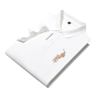 Men’s Premium Polo Shirt with Embroidered Logo