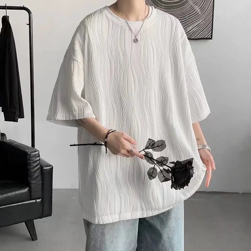Men's K-Style Short Sleeves T-shirt