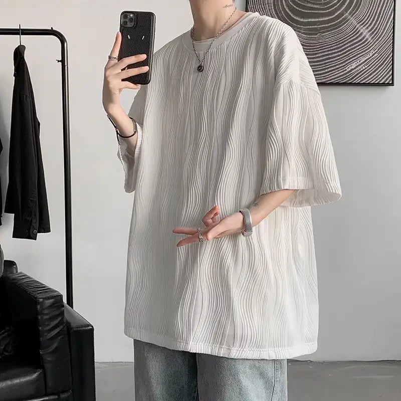 Men's K-Style Short Sleeves T-shirt