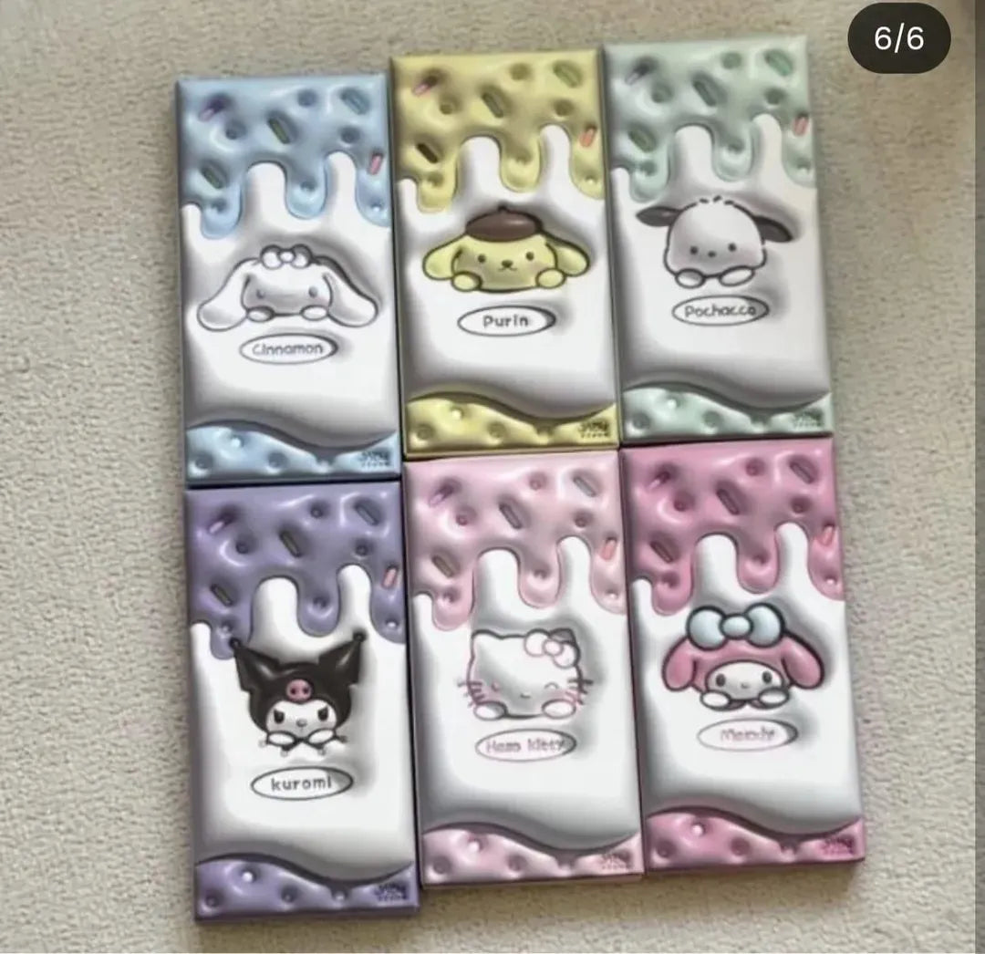 Cute Cat Design Makeup Brushes Set For Practicing