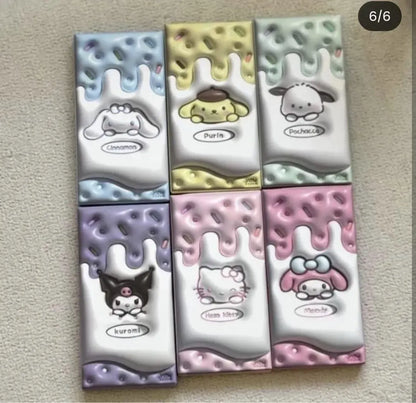 Cute Cat Design Makeup Brushes Set For Practicing