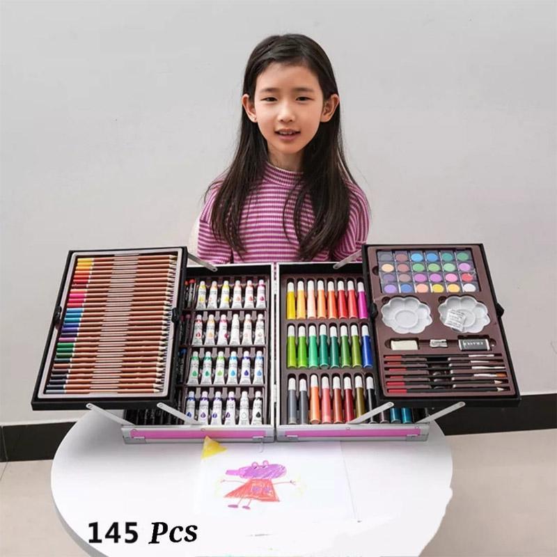 Unicorn Art Kit For Kids 145 Pcs