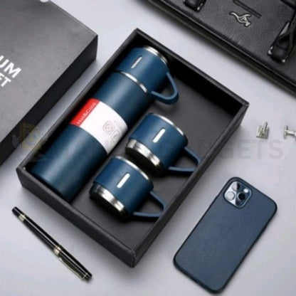Premium Vacuum Flask Set Stainless Steel 500ml