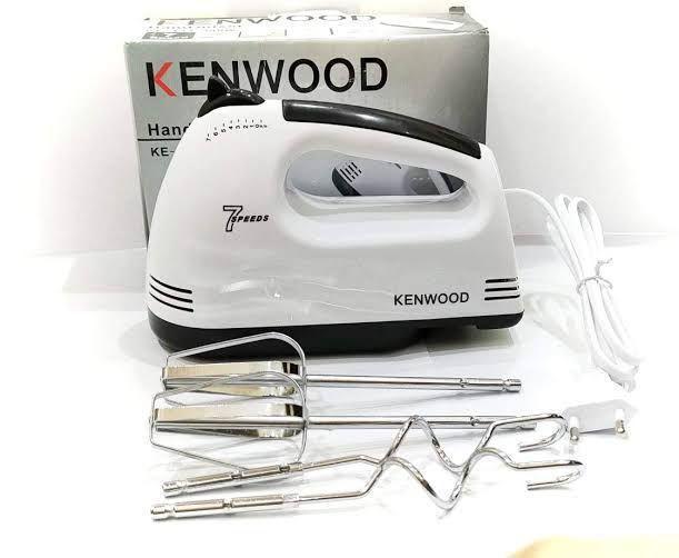 Stainless Steel Hand Mixer White Kompact Kitchen Use