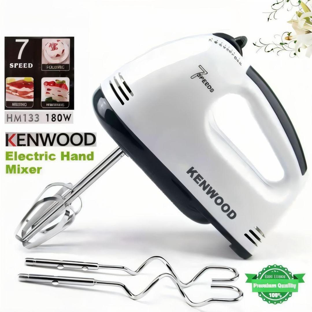 Stainless Steel Hand Mixer White Kompact Kitchen Use