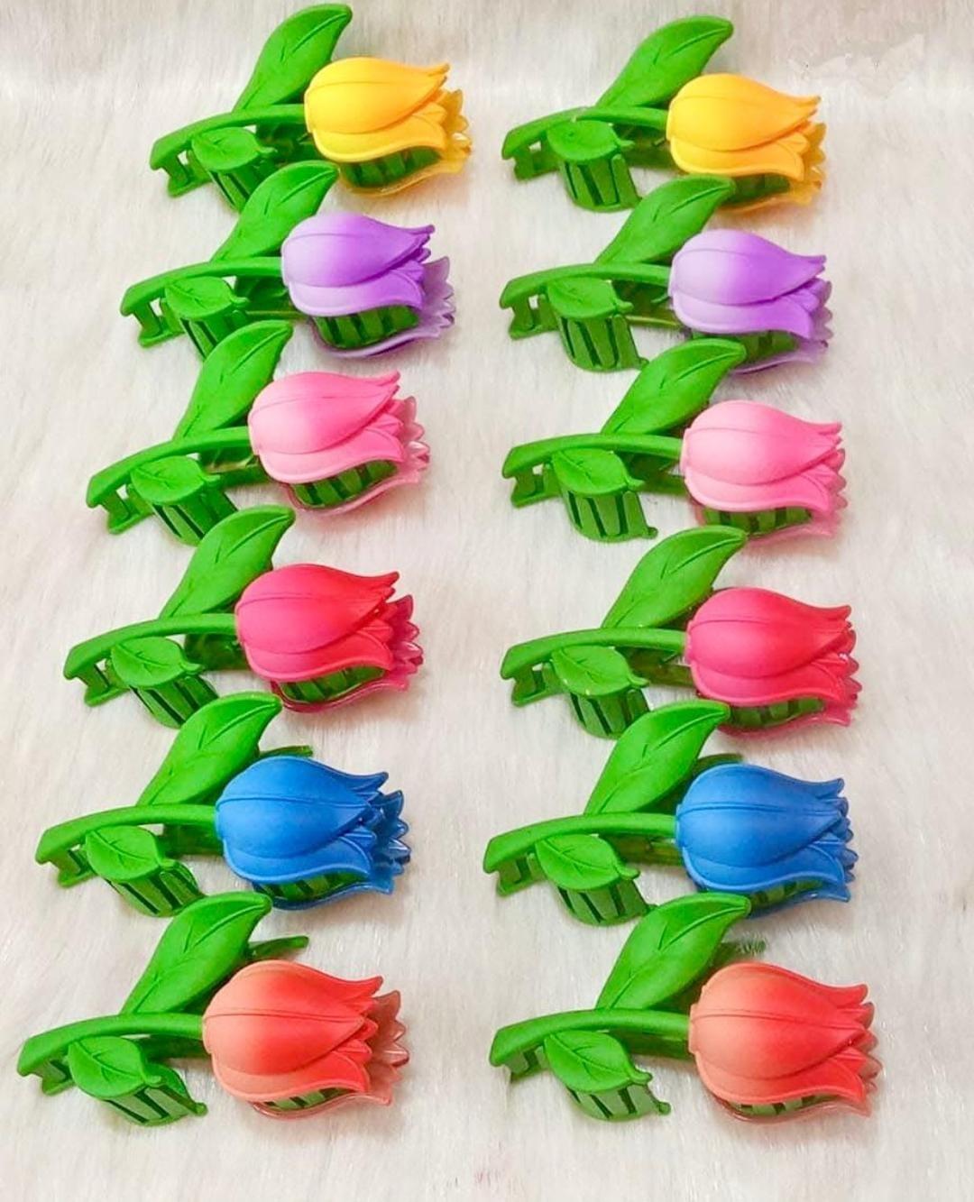 3in1 HairCatchers Flowers pack of 2 And Fur x1 And other fur x1 Trending Style Aesthetic HairCatchers 3in1