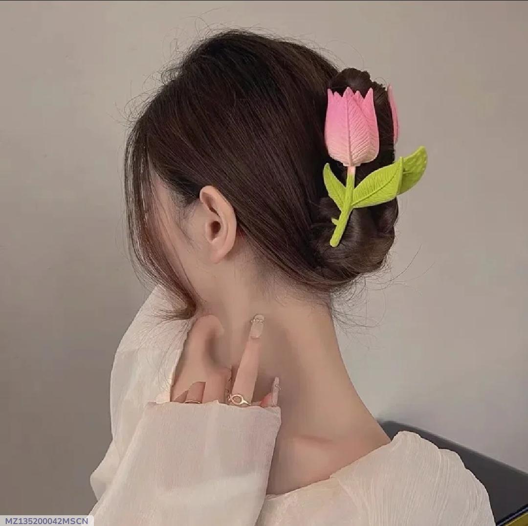 3in1 HairCatchers Flowers pack of 2 And Fur x1 And other fur x1 Trending Style Aesthetic HairCatchers 3in1