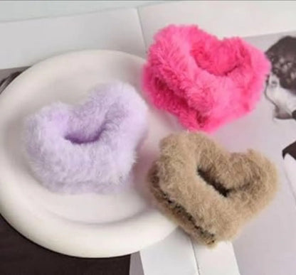 3in1 HairCatchers Flowers pack of 2 And Fur x1 And other fur x1 Trending Style Aesthetic HairCatchers 3in1