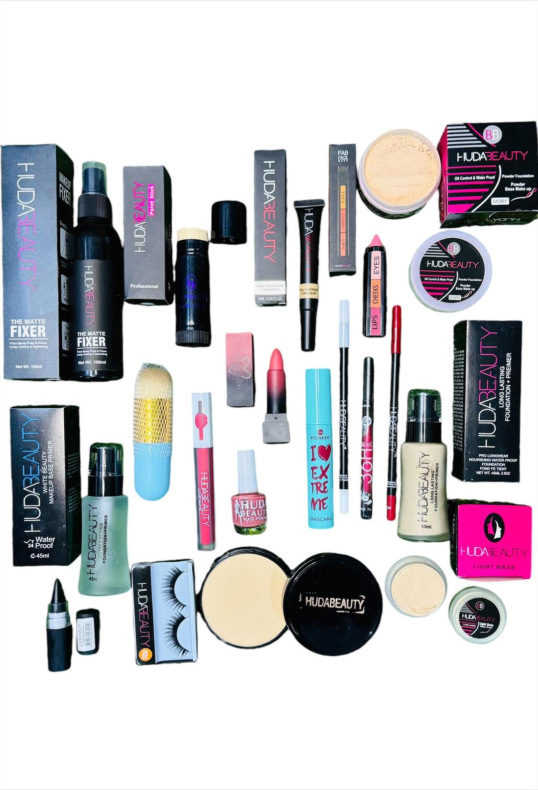 19 in 1 Makeup Set For Pakistani Womans All Seasons, Professional Grade
