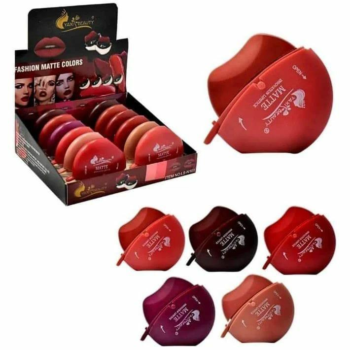 Valvet Mate Lipstick Pack of 6 Shades