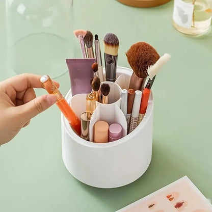360 Degree Makeup Brushes Organizer With ABS