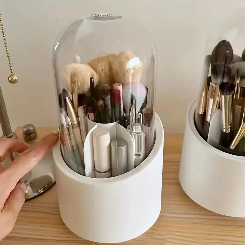 360 Degree Makeup Brushes Organizer With ABS