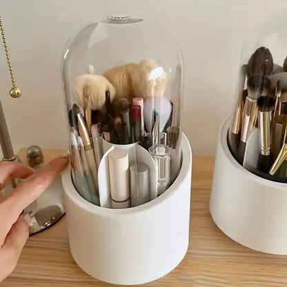 360 Degree Makeup Brushes Organizer With ABS